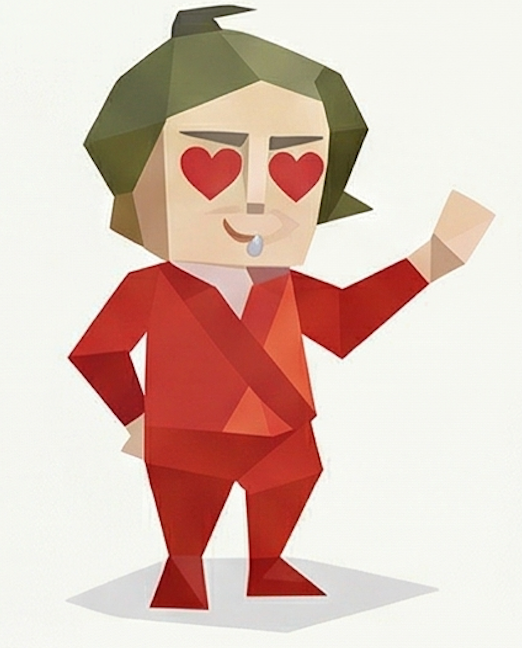 The Romantic Hazard SBTI type card image